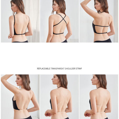 Thick Padded Lingerie Sexy Backless Ladies Bras Push Up Bra Underwire Brassiere - Picture 3 of 33