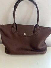 longchamp le pliage m in Leder Camel / gebrau...