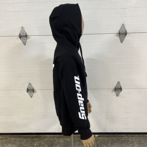 Snap On Licensed Adult Black Pullover Hooded Sweatshirt Hoodie - Picture 2 of 10