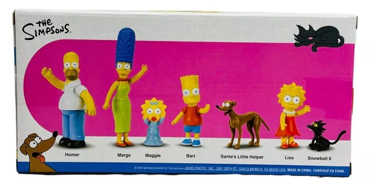 Jakks Pacific The Simpsons Family 2.5
