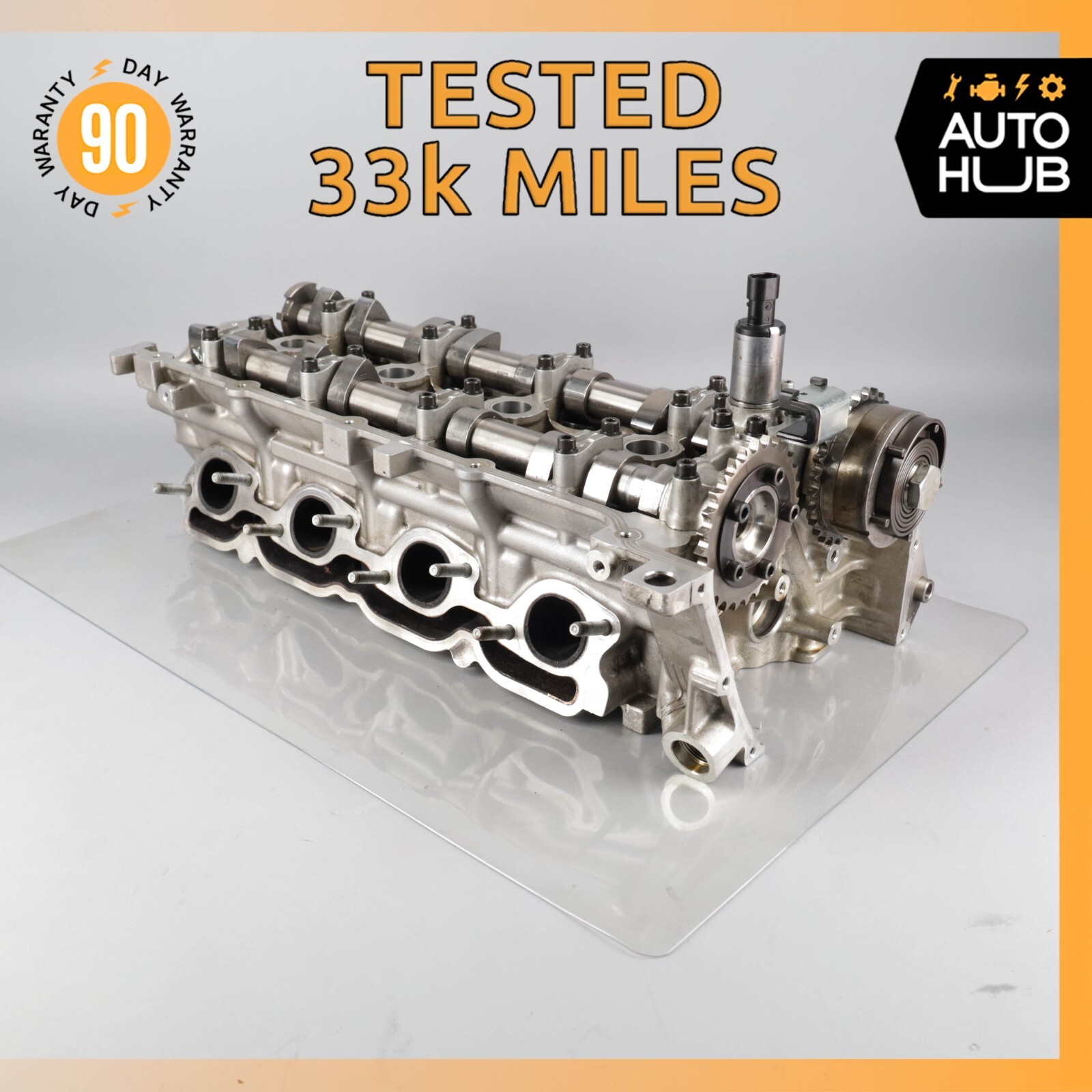 09-19 Maserati GranTurismo M145 4.7L Engine Motor Cylinder Head Right Side 33k