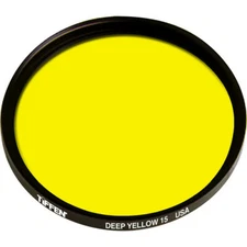New Tiffen 77mm Deep Yellow #15 Glass Filter for Black & White Film #77DY15