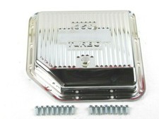 Gm Turbo Th-350 Stock Steel Transmission Oil Pan Chrome E45312ce45401