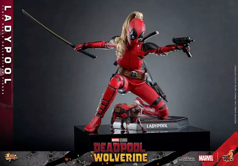 IN STOCK New Hot Toys 1/6 MMS747 Lady Deadpool From Deadpool IN STOCK New Hot Toys 1/6 MMS747 Lady Deadpool From Deadpool