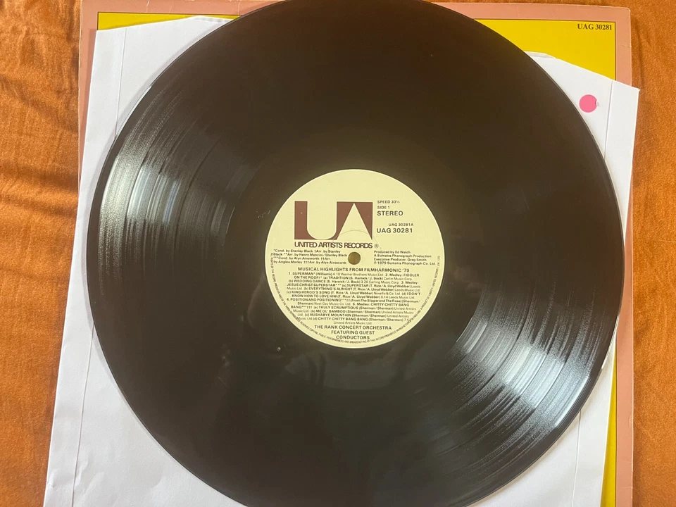 The Rank Concert Orchestra – Musical Highlights From Film Harmonic '79 NEAR MINT - Bild 4 von 4