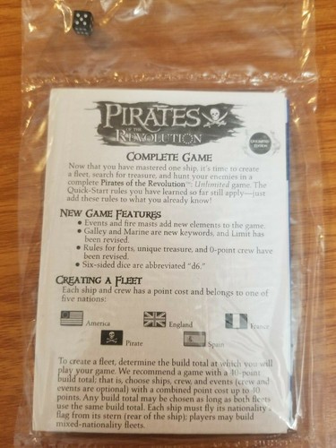 Pirates of the Revolution BASICS SINGLES Select Choose Pocketmodel Mint - Picture 99 of 99