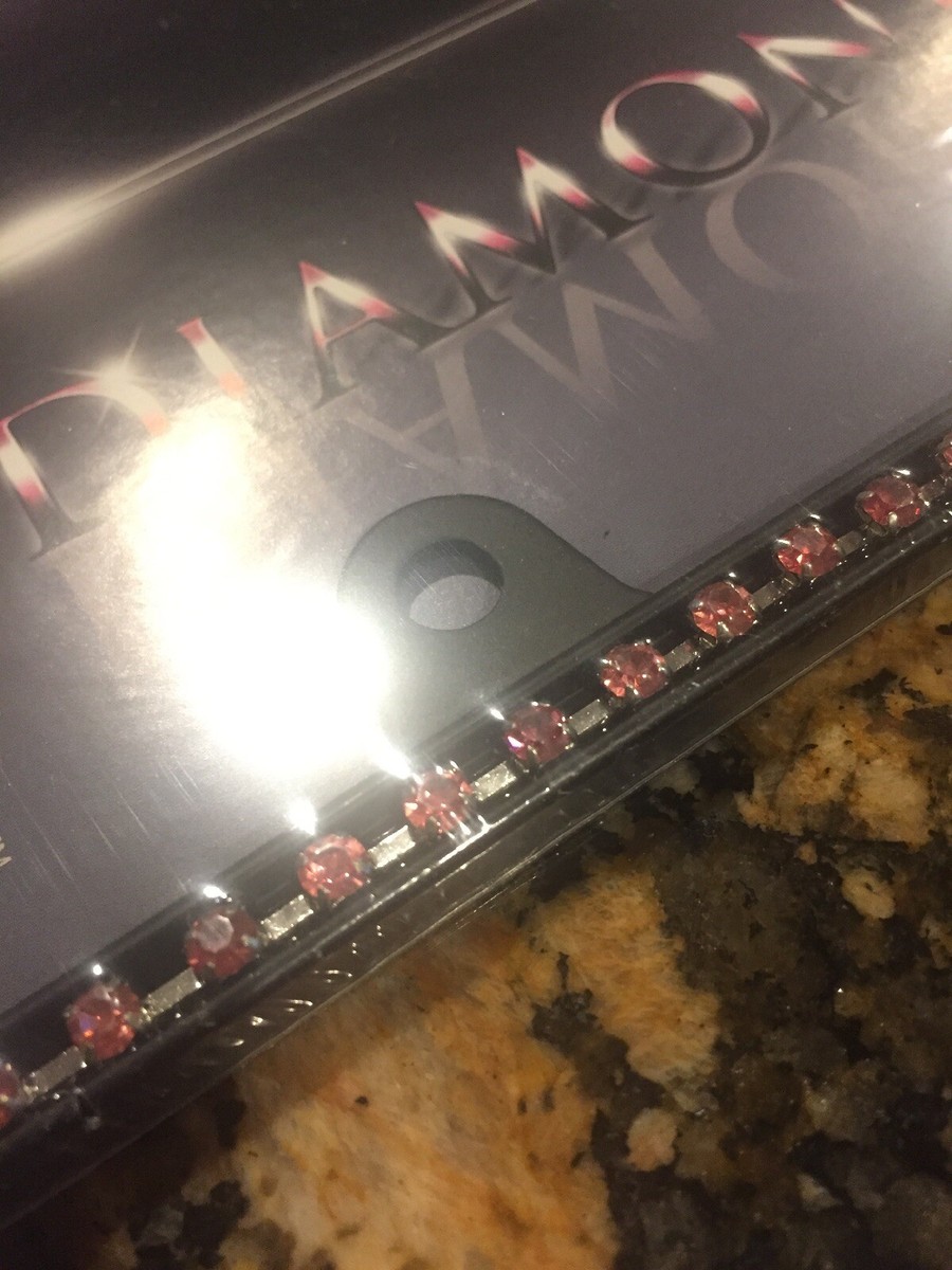 Cruiser Accessories License Plate Frame Diamondesque Pink And