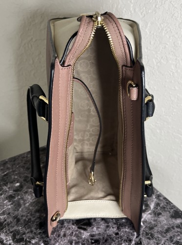 Michael Kors Medium Satchel Mauve/Beige - Picture 10 of 10