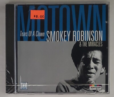 NEW! SEALED - SMOKEY ROBINSON & THE MIRACLES - TEARS OF A CLOWN  (CD, 1993)