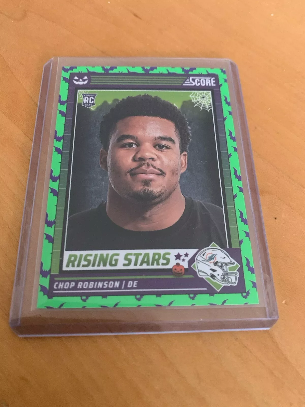 Chop Robinson trading card