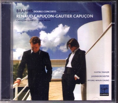 Renaud Gautier CAPUCON BRAHMS Doppelkonzert Clarinet Quintet MYUNG-WHUN CHUNG CD