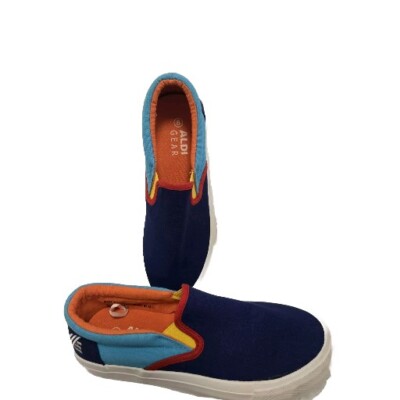 NEW 2023 Aldi Gear Womens Size 8 Slip On Sneakers Multi Iconic Colorful Shoes