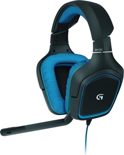 Logitech G430 USB Audio Surround Cuffie Gaming per PC PS4 Zoom video chat  nuove | eBay