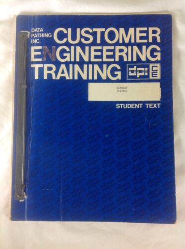 RARE NCR National Cash Register 1974 Data Pathing Inc Student Training Text Book - Picture 1 of 12
