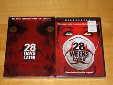 NEW 28 Days Later and 28 Weeks Later DVD with rare slipcover Factory Sealed LOT