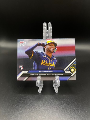 2024 Topps Now 533 Jackson Chourio