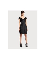 MARC JACOBS Black off the shoulder evening cocktail dress US 0 , XS