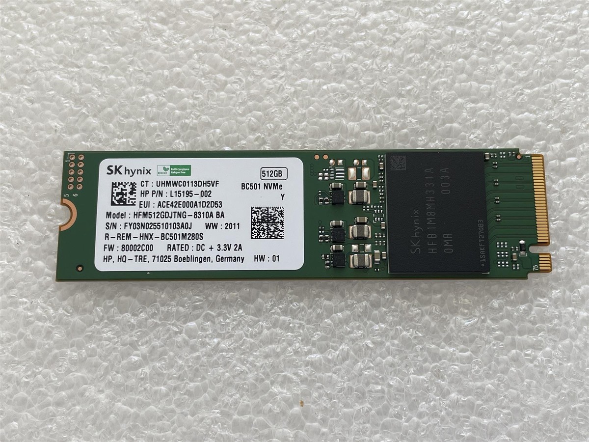SK hynix BC501 512GB NVMe SSD 【公式通販】