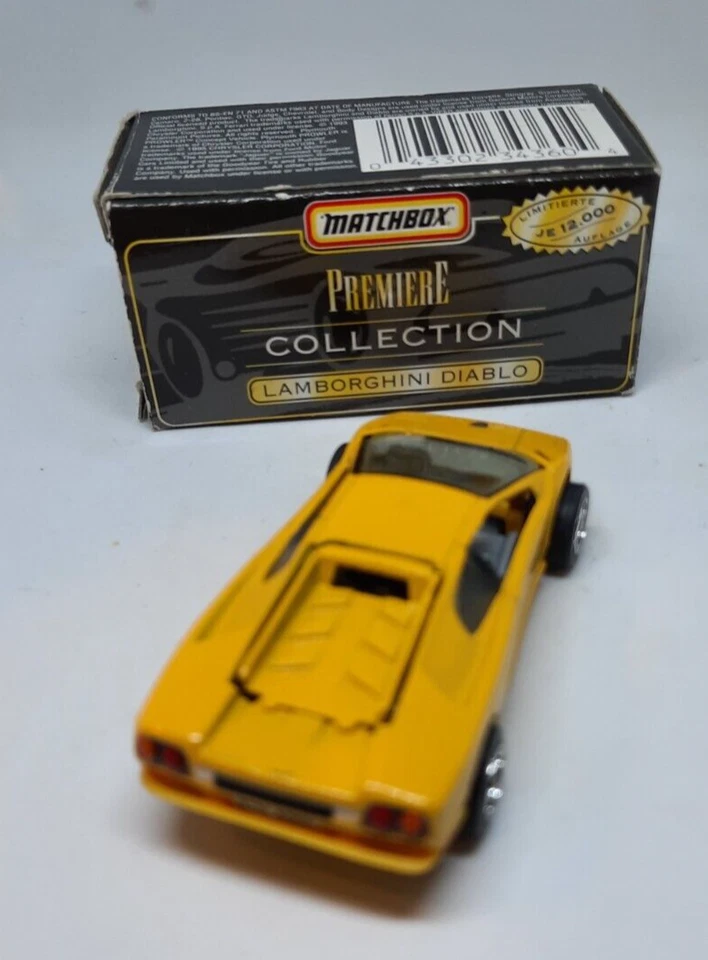 Matchbox Superfast  Premiere Collection "Lamborghini Diablo" in OVP - Bild 4 von 4