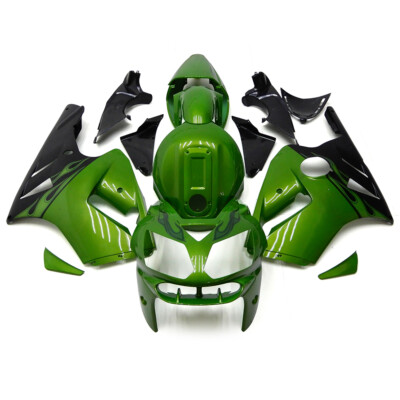 Black Green Bodywork for Kawasaki Ninja ZX12R 2002-2006 03 ABS Plastics Fairings