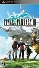 SQUARE Final Fantasy III psp  Import JP