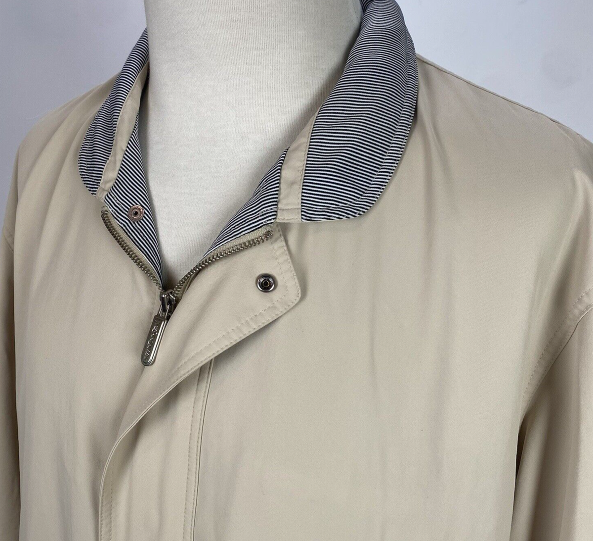 VTG 90s Yves Saint Laurent YSL Pour Homme Mens Light Windbreaker