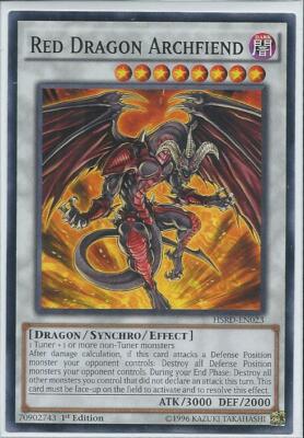 Yugioh - Red Dragon Archfiend - 1st Edition Card
