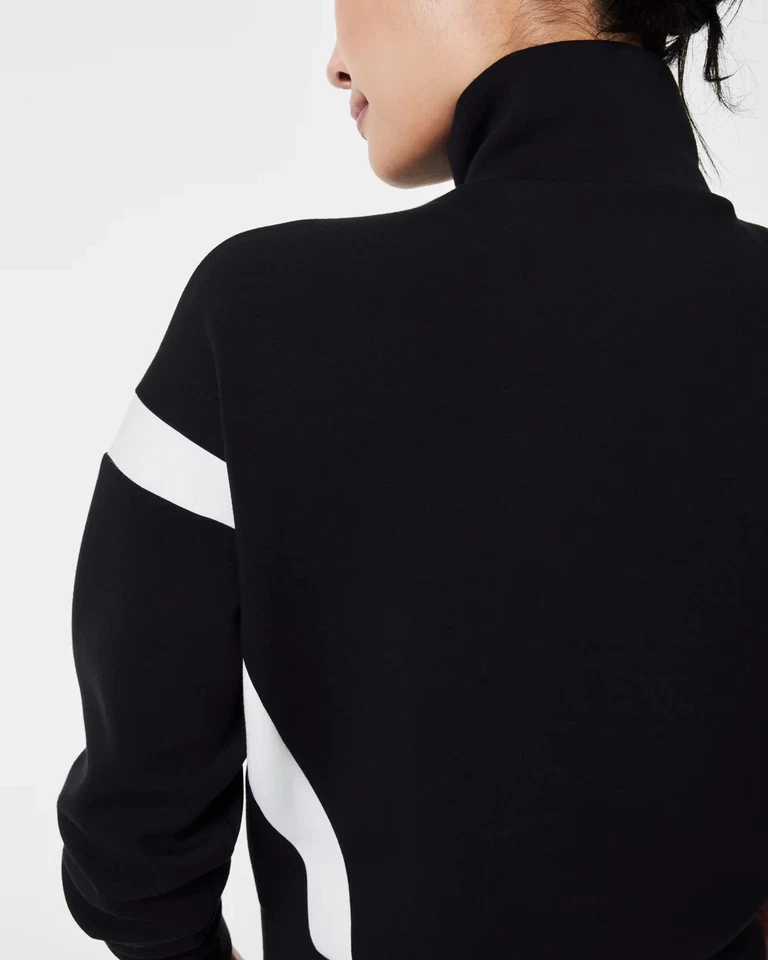 Chaqueta de pista a rayas SPANX AirEssentials Foto 4 de 4