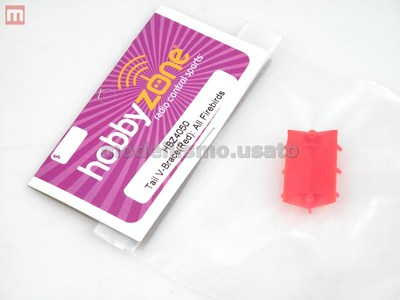 HobbyZone HBZ4050 Tail V-Brace Red Firebird Heckstütze Modellbau