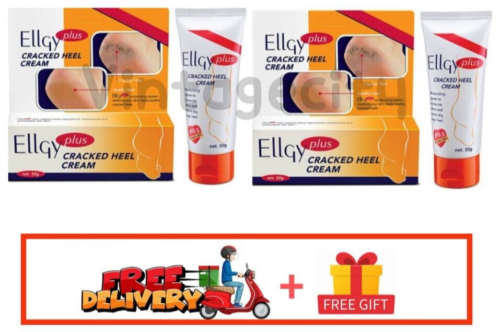 2X  Ellgy Plus Cracked Heel Cream (50g) - Picture 1 of 4