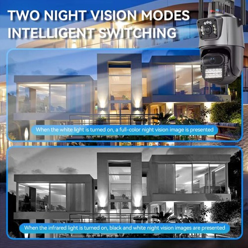 8MP 4K Wireless IP Camera WIFI Outdoor CCTV PTZ Smart Home Security IR Cam IP66♡ - Picture 9 of 16