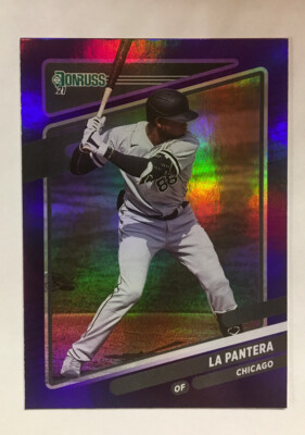 2021 Donruss Luis Robert La Pantera Purple Foil #143