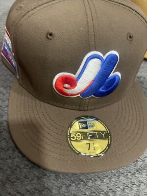 HATCLUB MONTREAL EXPOS  HAT 7 1/2 59/50 New Era Fitted