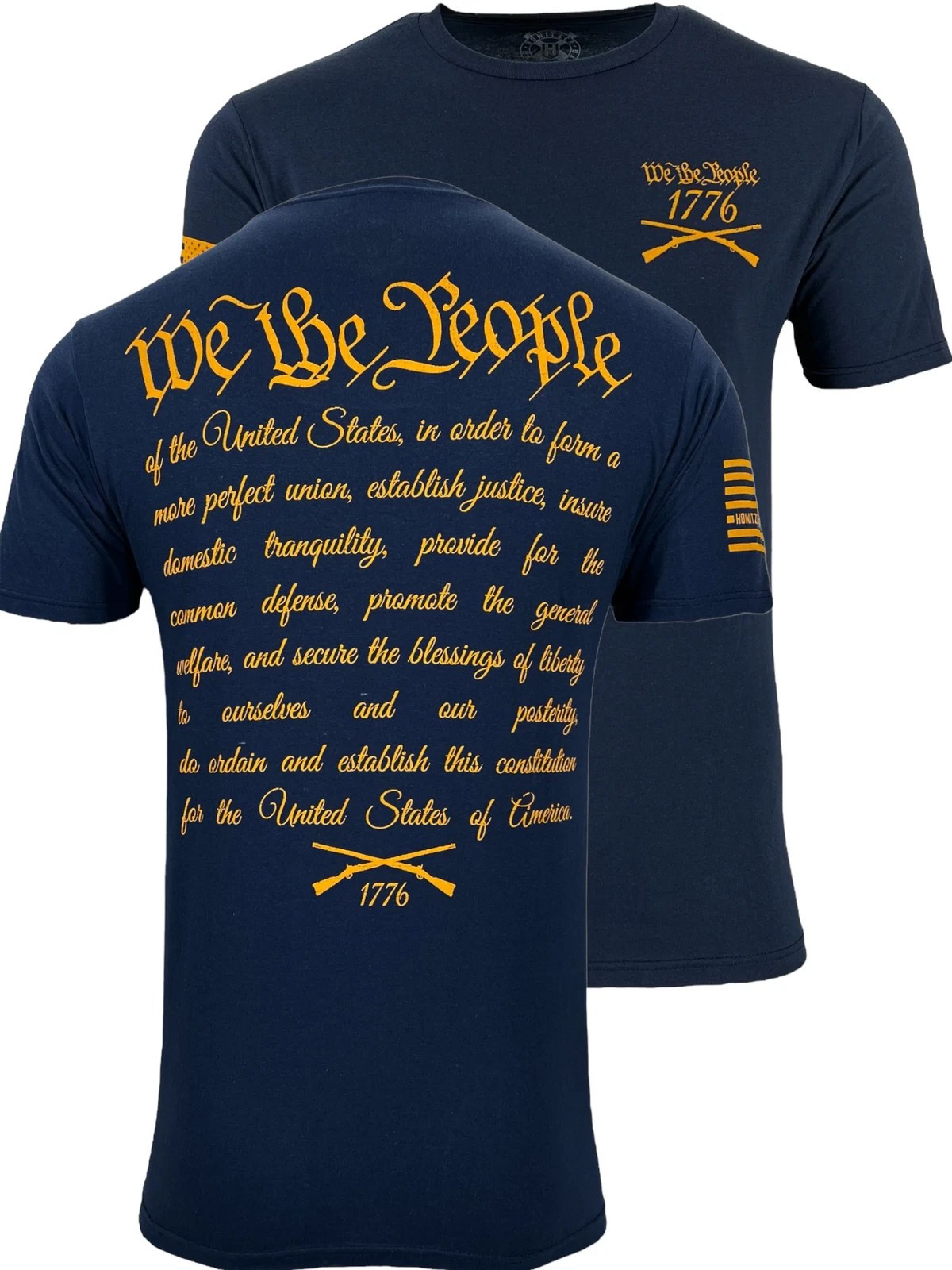 Howitzer Style Men's T-Shirt WE WILL DEFEND Military Grunt MFG S-5XL