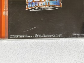 Sonic Adventure Sega Dreamcast 1998  Japan Version Action