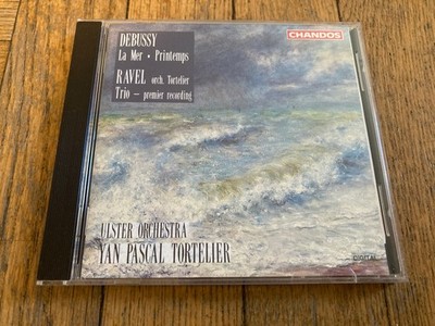 Debussy: La Mer, Printemps Ravel: Trio / Ulster Orchestra / Tortelier (CD, 1992)