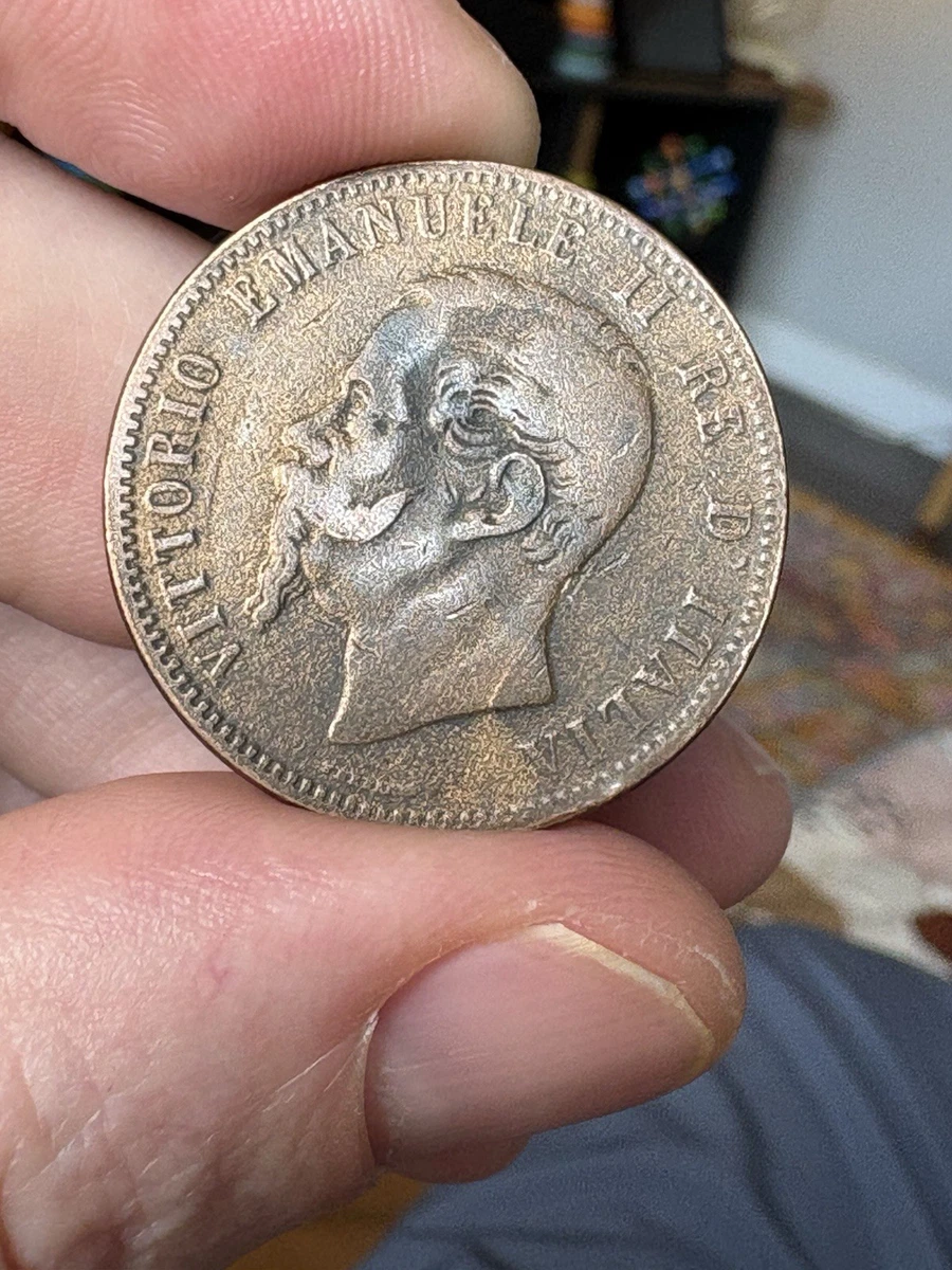 アンティーク 10センテシミ1866年 Italy 10 Centesimi KM 11.3 Prices & Values | NGC
