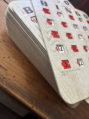 22- Regal 2002 Finger-Tip Bingo Cards - Lot