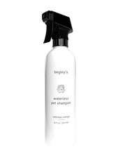 Begley's No Rinse Waterless Pet Shampoo, Bathless Cleaning, Deodorizing, and ...