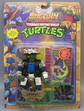 RARE VINTAGE TMNT GOLD SHOGUN LEO 1994 Playmates Action Figure NEW SEALED NICE!!