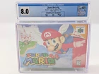 CGC 8.0 100% CIB SUPER MARIO 64 Graded Nintendo N64 1996 - First Print CGC VGA