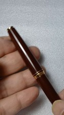PILOT 14K585 Burgundy Fountain Pen Nib F Size Spear Tip