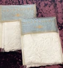 Vtg White Battenburg Lace ~ Heirloom Pair of Envelope Standard Pillow Shams~ NEW