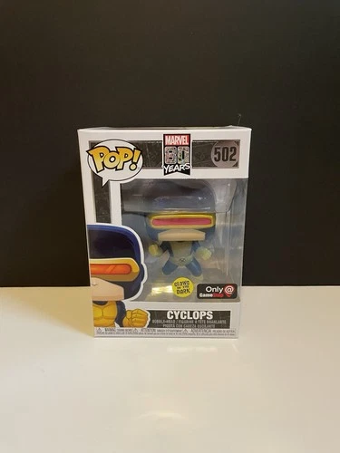 Funko Pop! Vinyl Marvel Cyclops #502 GITD Target Exclusive!  Brand New X-Men
