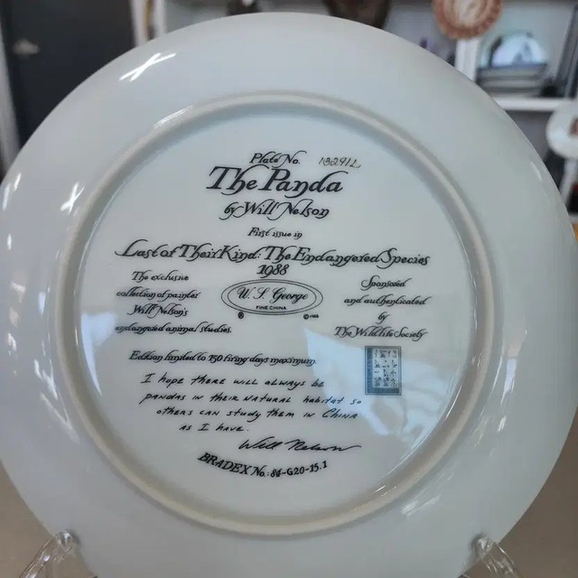 USA Commemorative Porcelain Plate 21.8cm