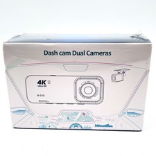 Dash Cam Front and Rear Dual Cameras With G-Sensor and Loop Recording New