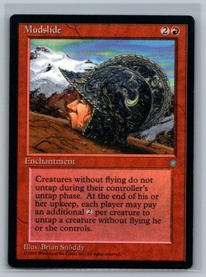 Magic The Gathering Ice Age Mudslide MTG TCG CCG