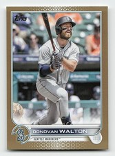 2022 Topps Update #US242 Donovan Walton Gold #/2022