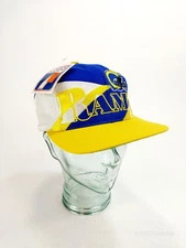 Vintage Los Angeles Rams Hat Cap Logo 7 Spellout Snapback NOS NWT