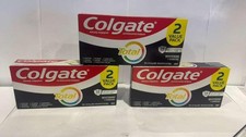 Colgate Total Whitening + Charcoal Toothpaste, Mint, 6 Pack, 5.1 Oz Tubes 0.88 per gallon